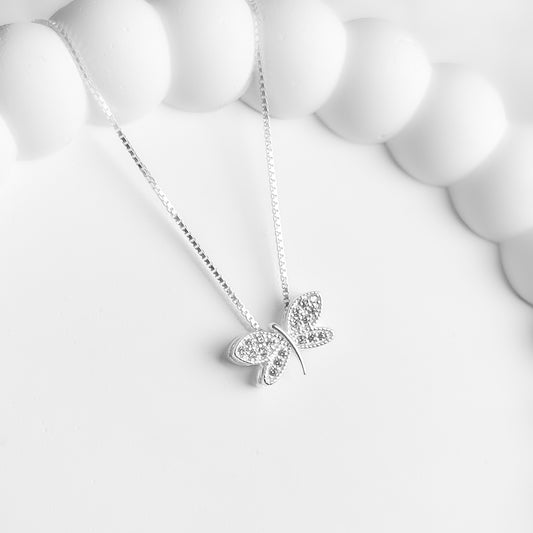 Colar de Libélula Cravejada