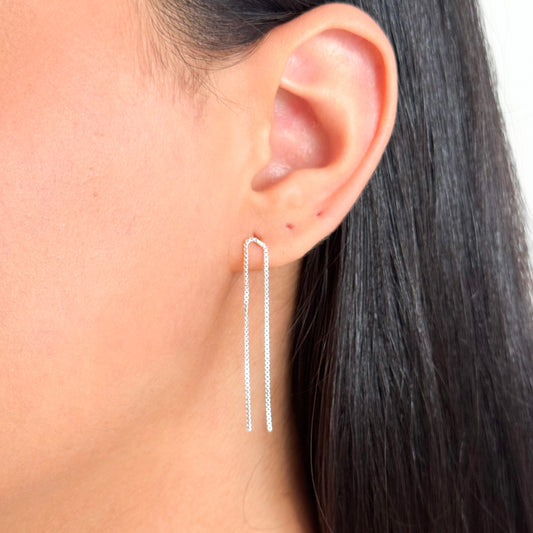 BRINCO DUAS CORRENTINHAS VENEZIANAS LISAS