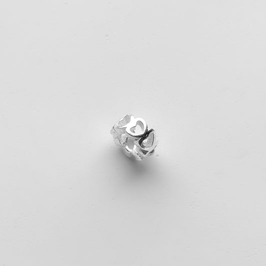 BERLOQUE APARADOR CORRENTE DE CORAÇÕES VAZADOS