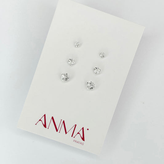 TRIO CORAÇÕES PONTOS DE LUZ