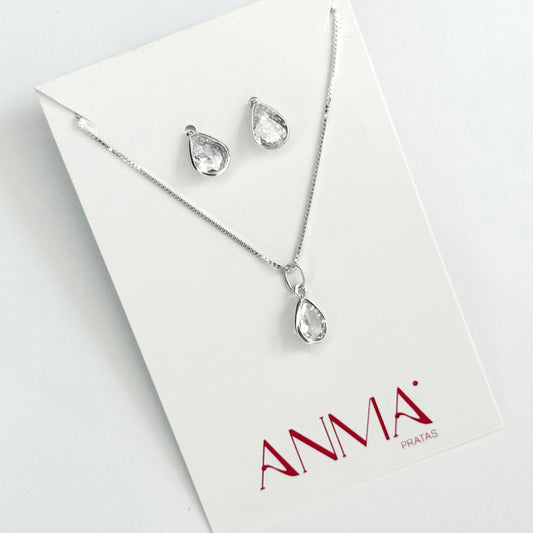 CONJUNTO GOTA PONTOS DE LUZ BRANCO