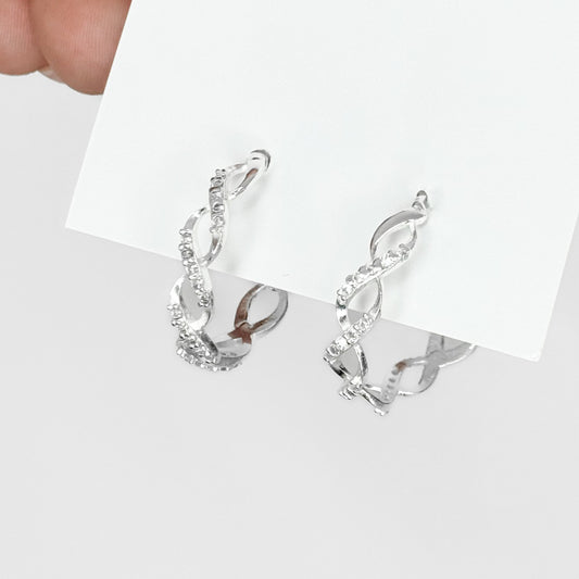 ARGOLA CORRENTE CRAVEJADA