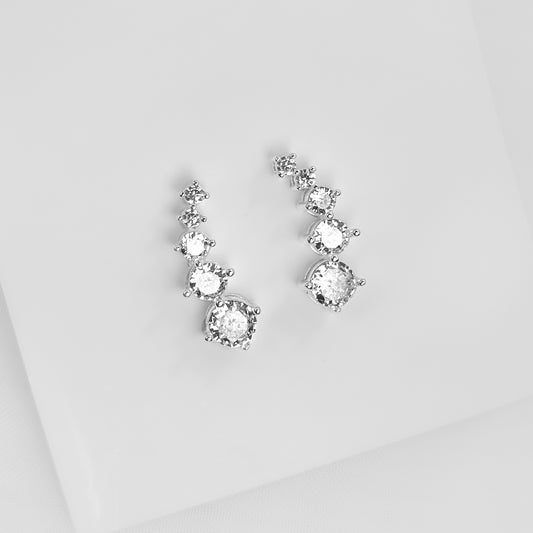 BRINCO EAR CUFF ZIRCÔNIAS