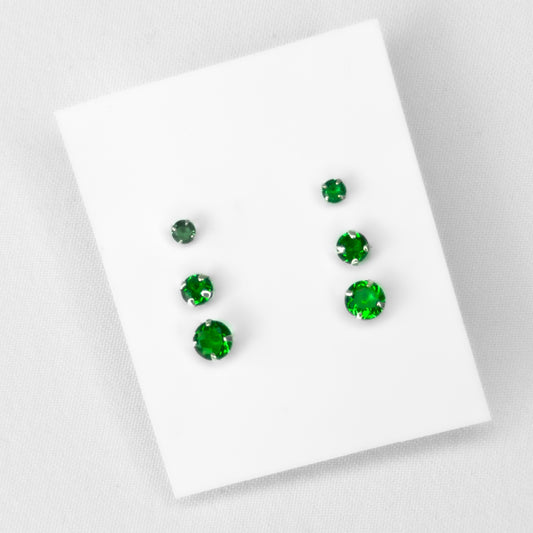 TRIO PONTO DE LUZ REDONDO VERDE