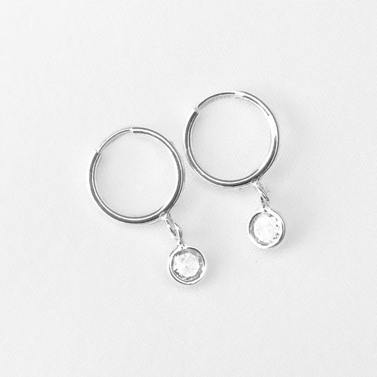 ARGOLA ENCAIXE PINGENTE ZIRCÔNIA